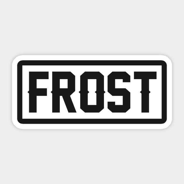 Frost Sticker by boldifieder